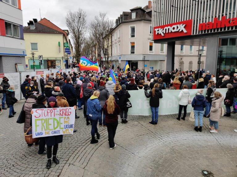 „Gewalt und Abschreckung sind kein geeignetes Mittel, um Frieden zu schaffen“