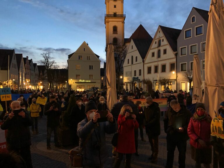 Solidarität mit der Ukraine und deren Menschen