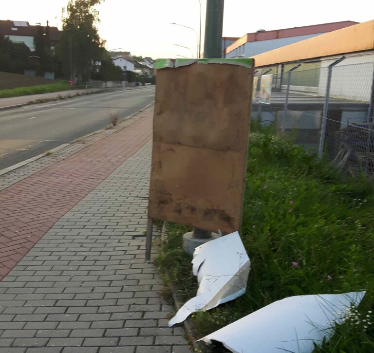 Antrag zur Begrenzung von Wahlplakaten scheitert im Ausschuss